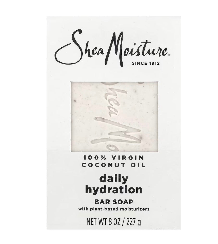 Shea Moisture 100% Virgin Coconut Oil Daily Hydration Bar Soap 227g