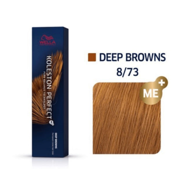 Wella Professionals Koleston Perfect ME+ 8/73 Deep Browns 60ml