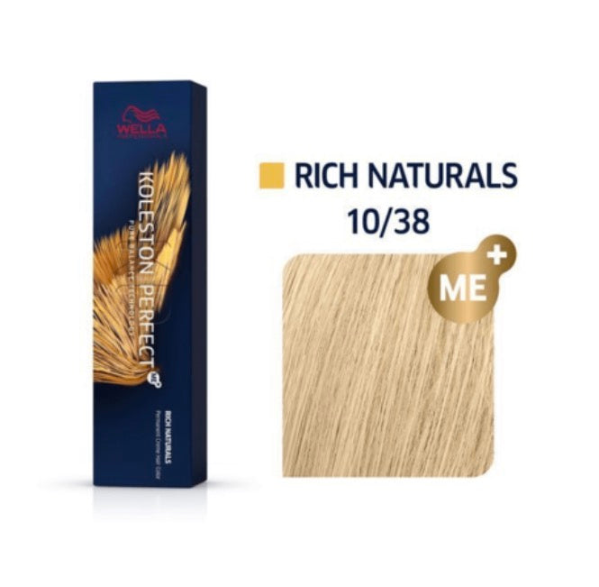 Wella Professionals Koleston Perfect ME+ 10/38 Rich Naturals 60ml