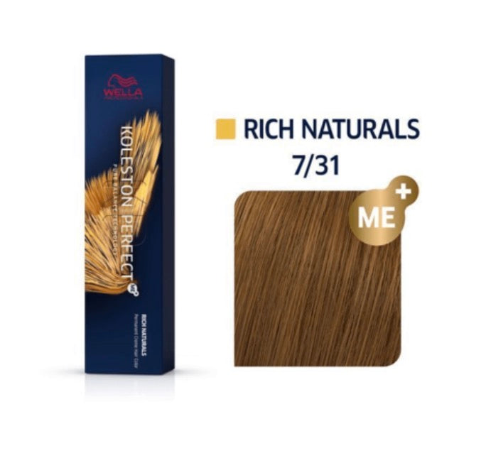 Wella Professionals Koleston Perfect ME+ 7/31 Rich Naturals 60ml