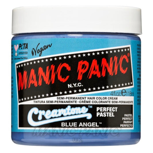Manic Panic Semi-Permanent Hair Colour Creamtone Blue Angel 118ml