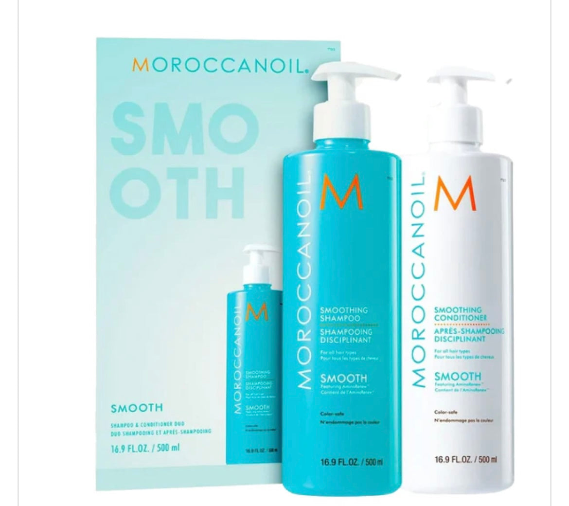 Moroccanoil Smoothing Shampoo & Conditioner Duo (2x500ml)