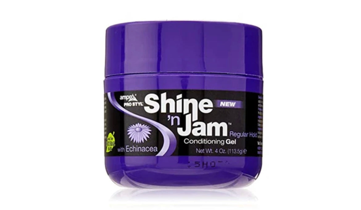 Shine 'n Jam Conditioning Gel Regular Hold 8oz (227g)