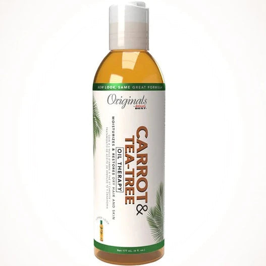 Africa's Best Organics Carrot Tea Tree Oil 180 Ml