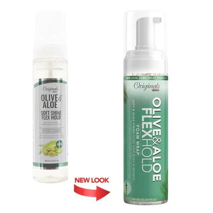 Africa’s Best Organics Olive Oil Silkening Foam Wrap Lotion