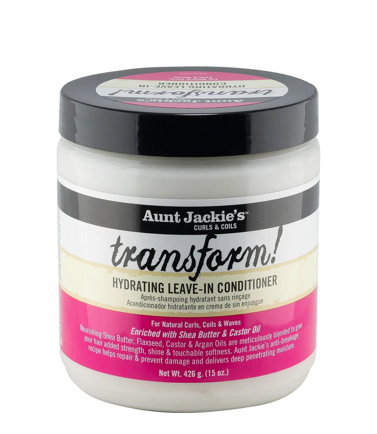 Aunt Jackie’s Transform Hydrating Leave-in Conditioner 426g