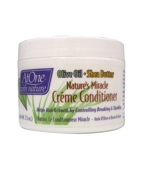 At One With Nature Creme Conditioner 154g