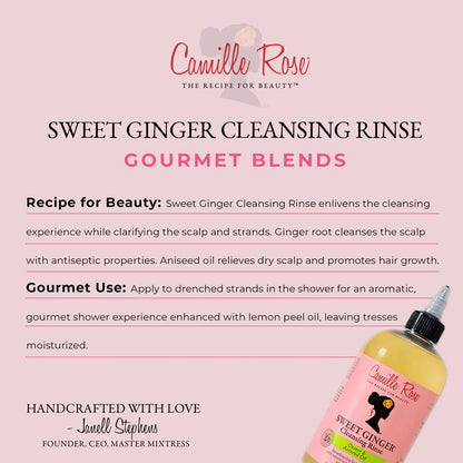 Camille Rose Sweet Ginger Cleansing Rinse 355ml