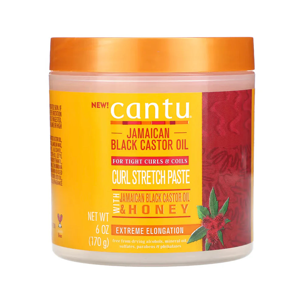 Cantu Jamaican Black Castor Oil + Honey Curl Stretch Paste