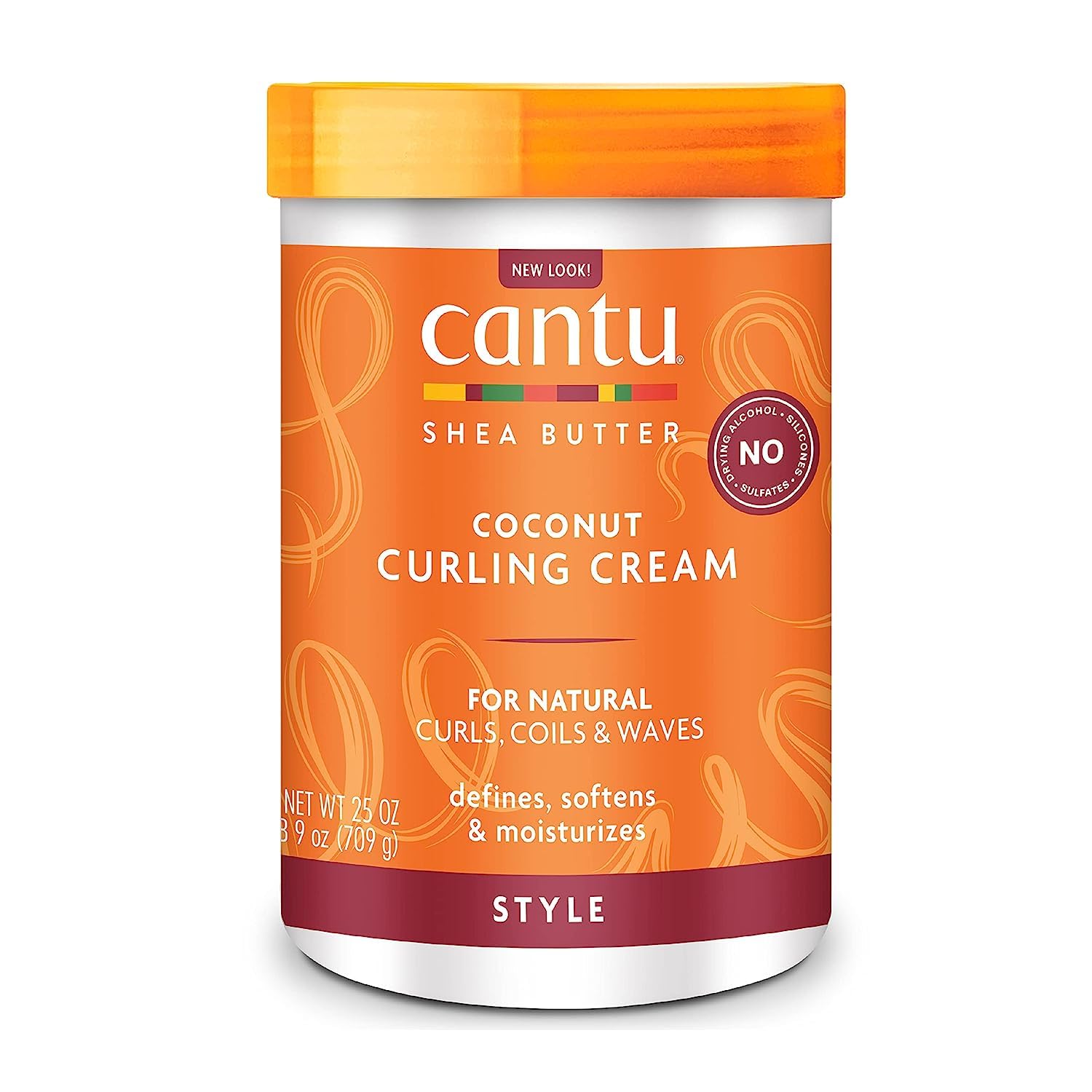 Cantu Shea Butter Natural Hair Coconut Curling Cream 709g