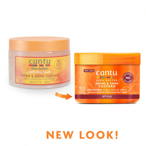 Cantu Define & Shine Custard 340g