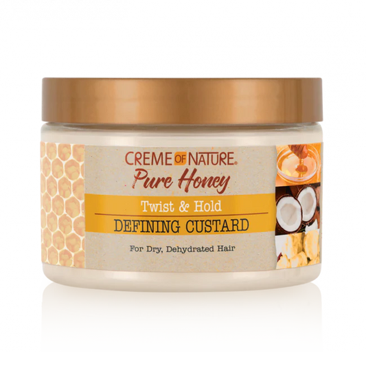 Creme of Nature Pure Honey Twist & Hold Defining Custard 11.5 oz