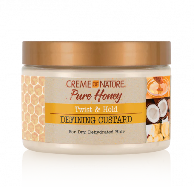 Creme of Nature Pure Honey Twist & Hold Defining Custard 11.5 oz