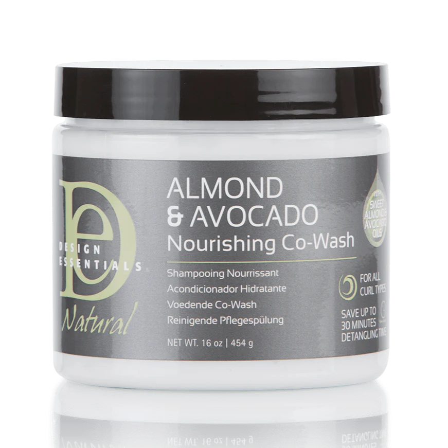 Design Essentials Natural Almond & Avocado Nourishing Co-Wash 16oz