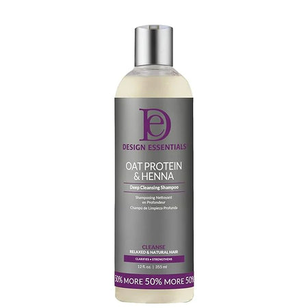 Design Essentials Oat Protein & Henna Deep Cleansing Shampoo