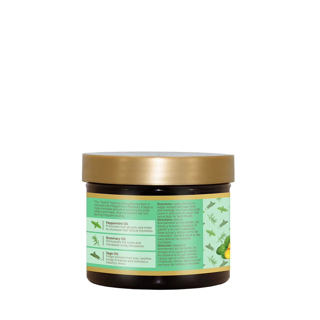 African Pride "Feel It" Formula Strengthening Balm 4oz