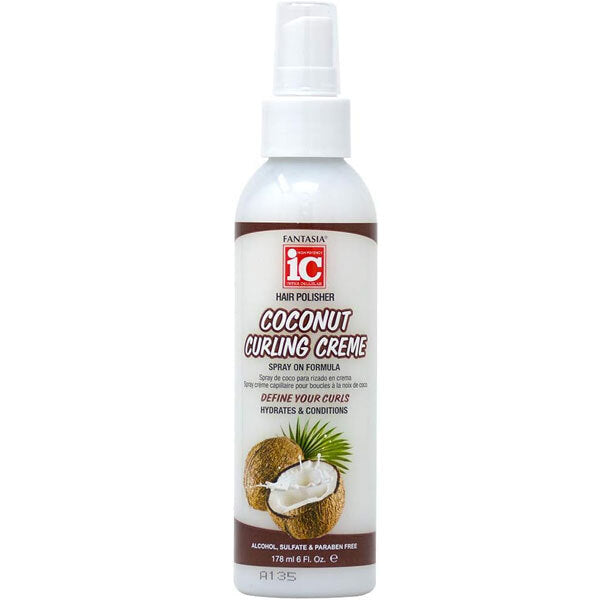 Fantasia IC Coconut Curling Creme Spray On Formula 6oz