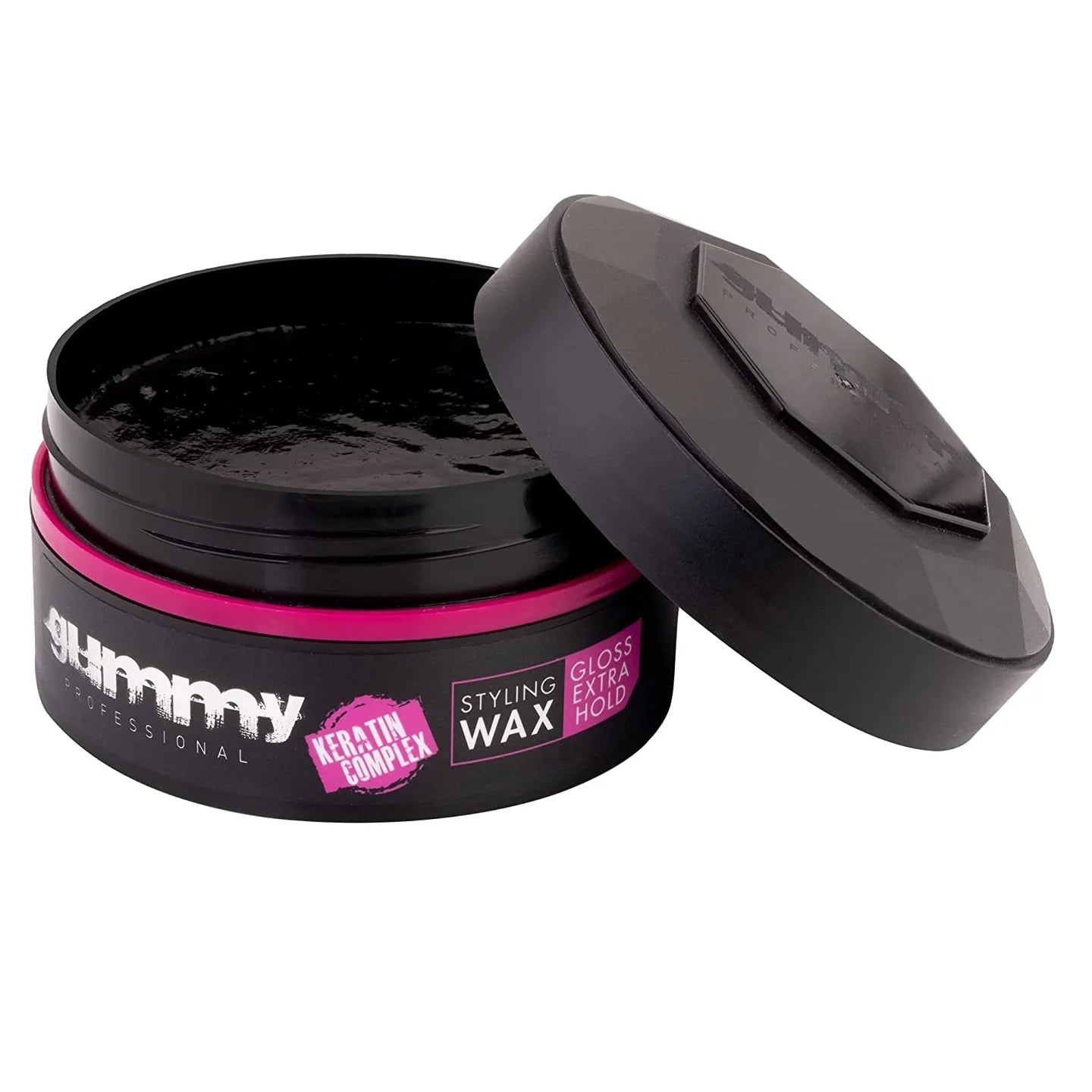 Gummy Hair Styling Wax Keratin Gloss Extra Hold 150ml