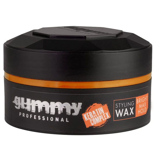 Gummy Hair Styling Wax Keratin Bright Max Hold 150ml