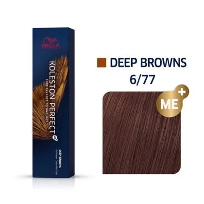Wella Professionals Koleston Perfect ME+ 6/77 Deep Browns 60ml