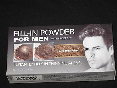 Fill-In powder For Men with Procapil - Medium Brown