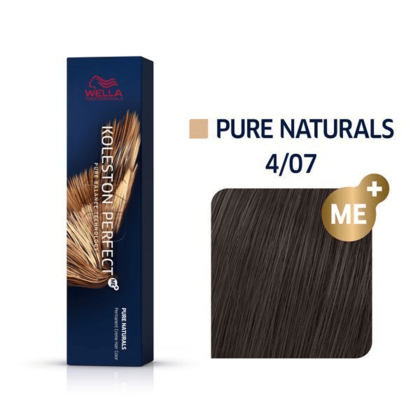 Wella Professionals Koleston Perfect ME+ 4/07 Pure Naturals 60ml