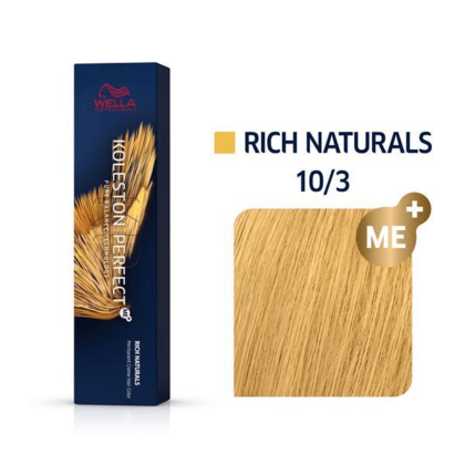 Wella Professionals Koleston Perfect ME+ 10/3 Rich Naturals 60ml