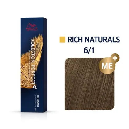 Wella Professionals Koleston Perfect ME+ 6/1 Rich Naturals 60ml