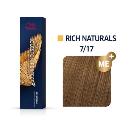 Wella Professionals Koleston Perfect ME+ 7/17 Rich Naturals 60ml