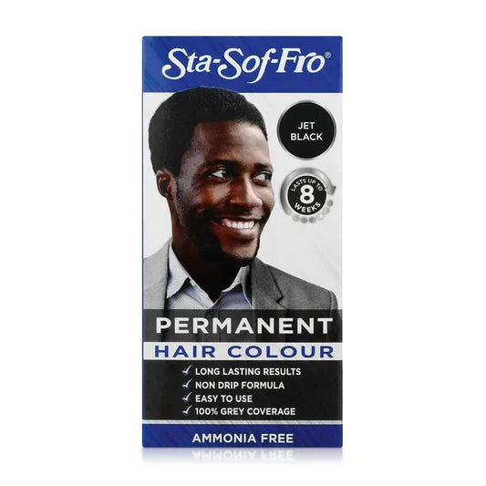 Sta-Sof-Fro Men Permanent Hair Colour Jet Black