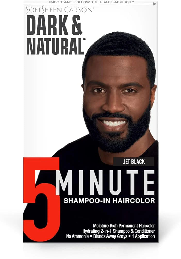 Dark and Natural Shampoo-In Hair colour for Men