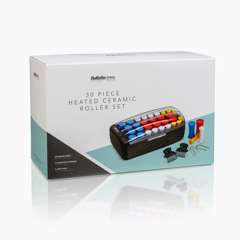 Babyliss 30 PIECE HEATED CERAMIC ROLLER SET