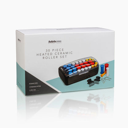 Babyliss 30 PIECE HEATED CERAMIC ROLLER SET