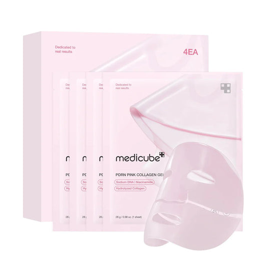 Medicube PDRN Pink Collagen Gel Mask 28g x 4 pcs