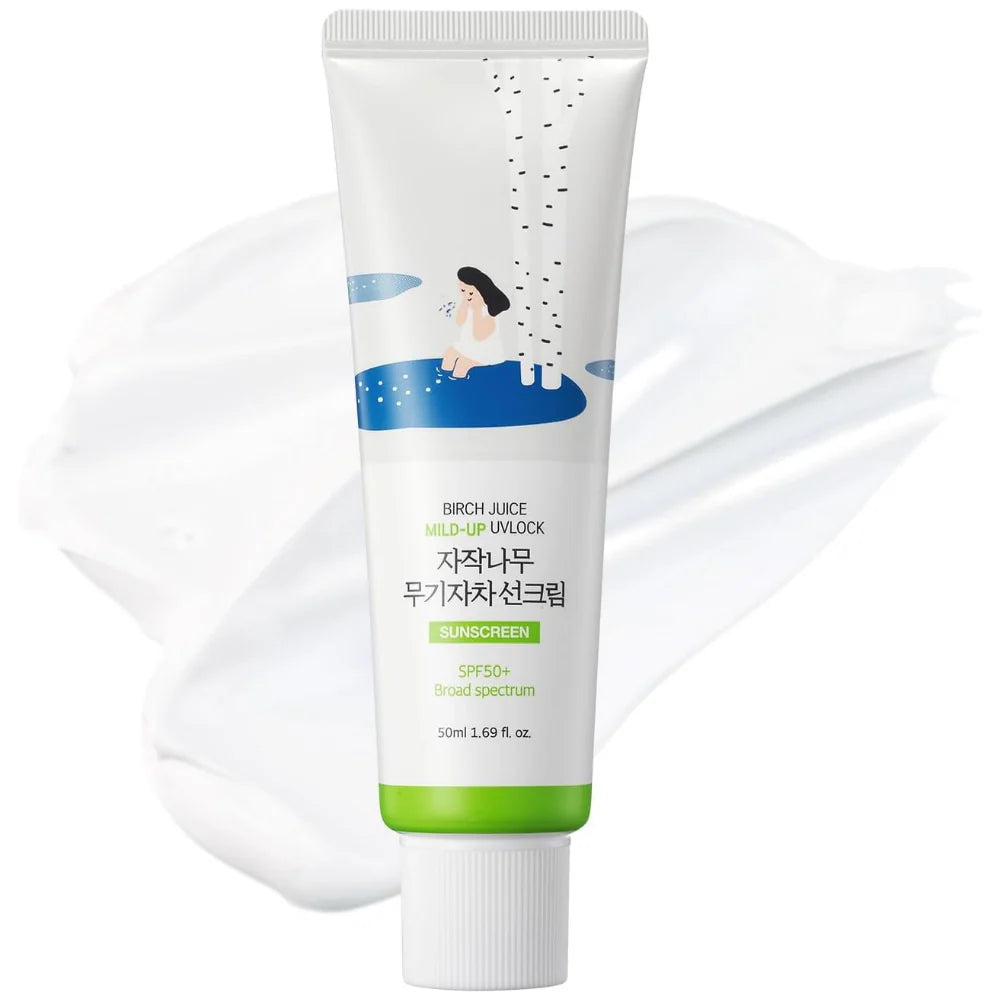 Round Lab Birch Juice Mild-Up Sunscreen SPF50+ 50ml