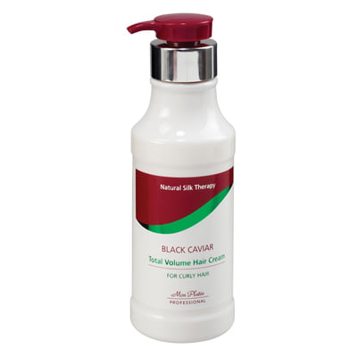MON PLATIN PROFESSIONAL BLACK CAVIAR TOTAL VOLUME HAIR CREAM FOR CURLY HAIR 400ML