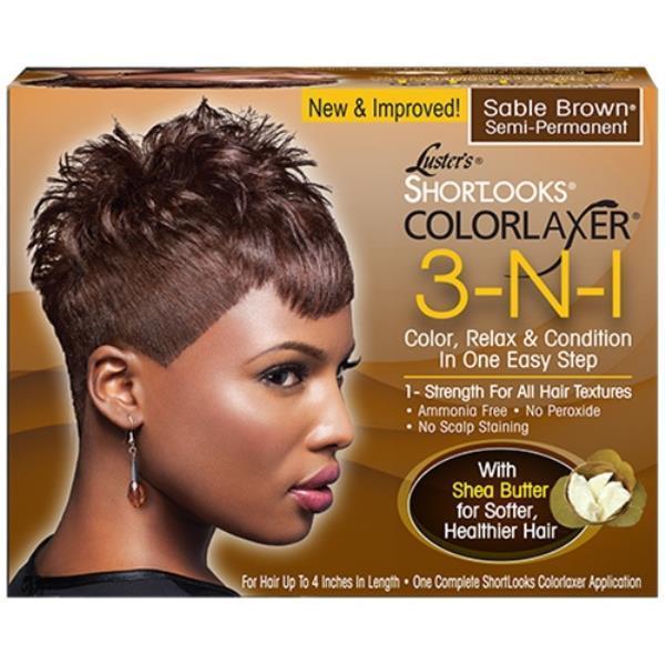 Luster's Shortlooks Colorlaxer 3-in-1 Kit Sable Brown