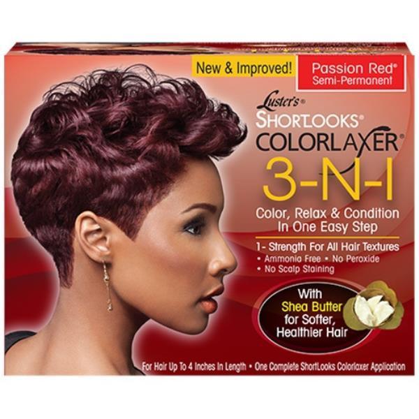 Luster's Shortlooks Colorlaxer 3-in-1 Kit Passion Red