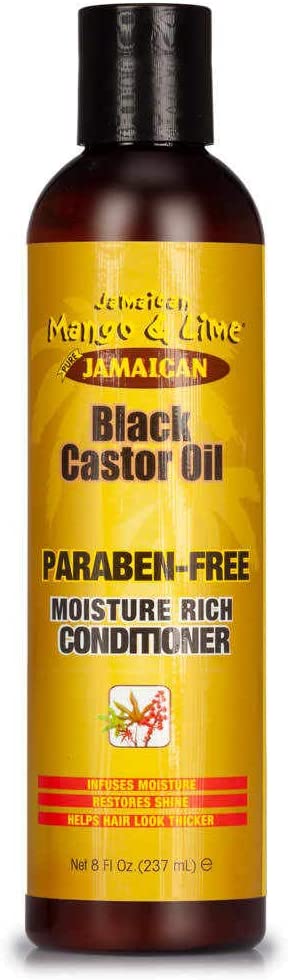 Jamaican Mango & Lime Jamaican Black Castor Oil Paraben-Free Moisture Rich Conditioner 8oz