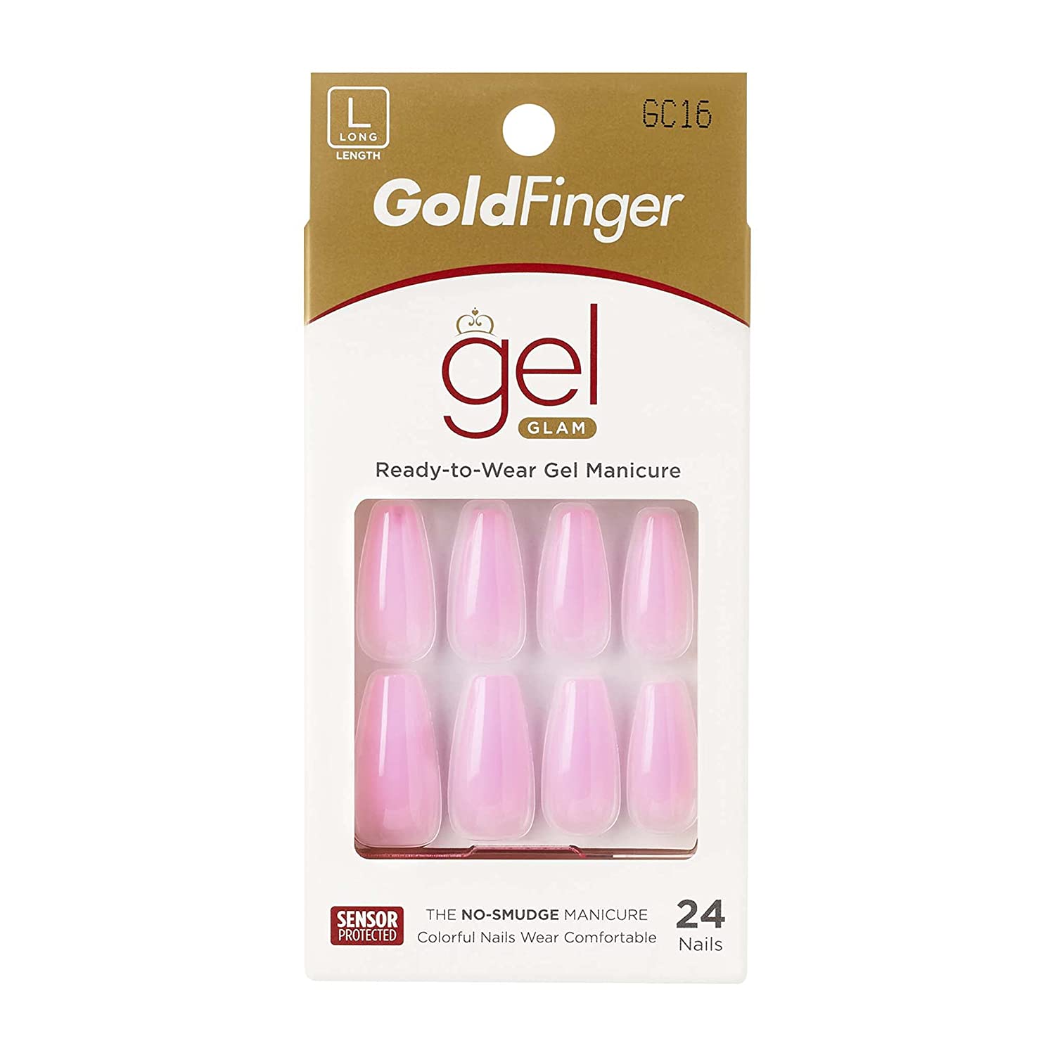Kiss GoldFinger Gel Glam Ready-to-Wear Gel Manicure (GC16)