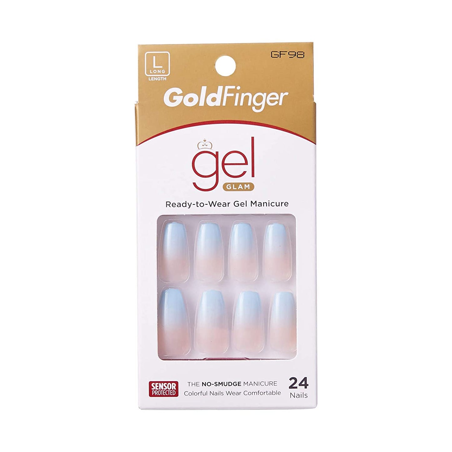 Kiss GoldFinger Gel Glam Ready-to-Wear Gel Manicure (GF98)