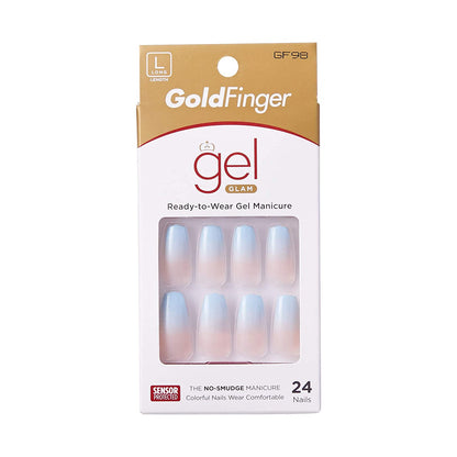 Kiss GoldFinger Gel Glam Ready-to-Wear Gel Manicure (GF98)