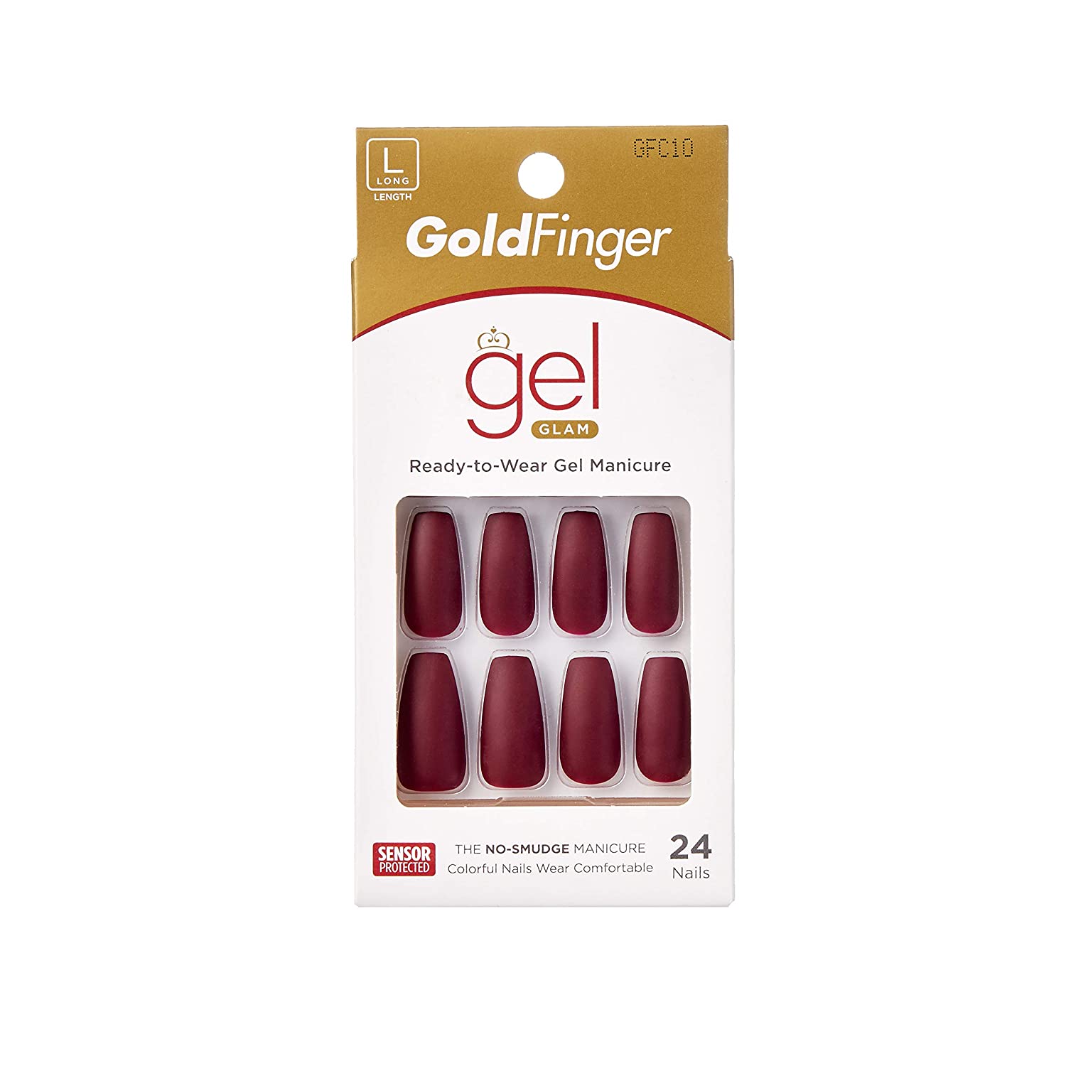 Kiss GoldFinger Gel Glam Ready-to-Wear Gel Manicure (GFC10)