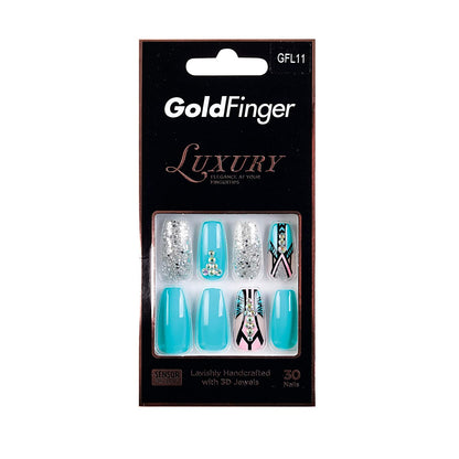 Kiss GoldFinger Luxury Lavishly Handcrafted 3D Jewels (GFL11)