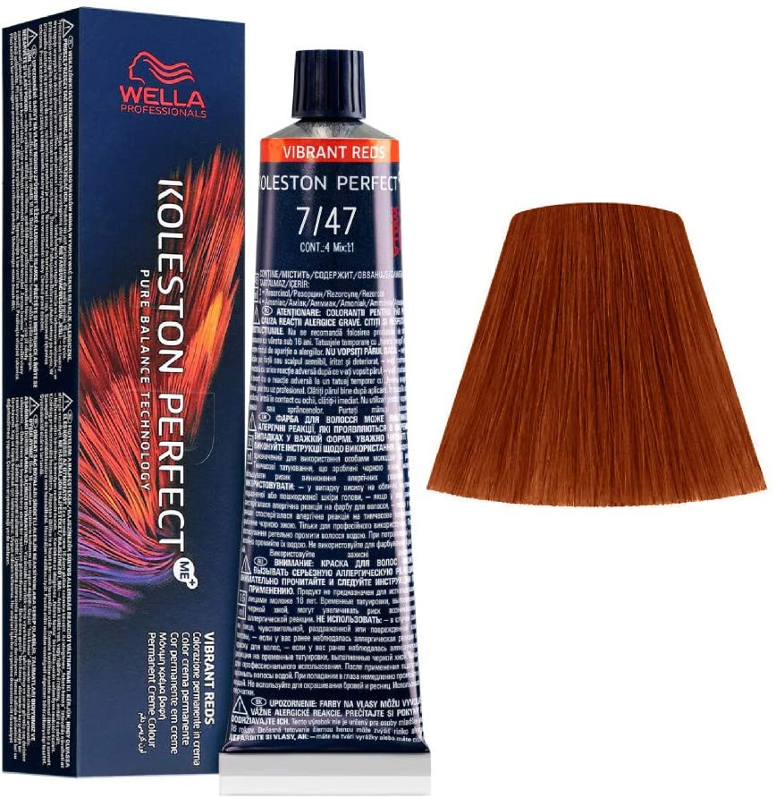 Wella Koleston Perfect ME+ Vibrant Reds 7/47 60ml