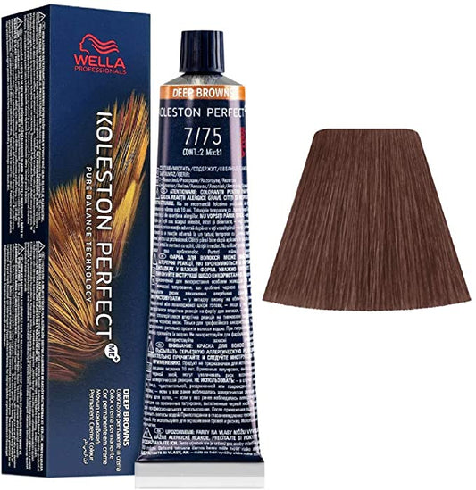 Wella Koleston Perfect ME+ Deep Browns 7/75 60ml