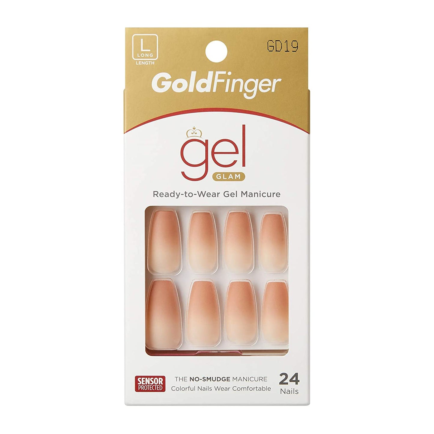 Kiss GoldFinger Gel Glam Ready-to-Wear Gel Manicure (GD19)