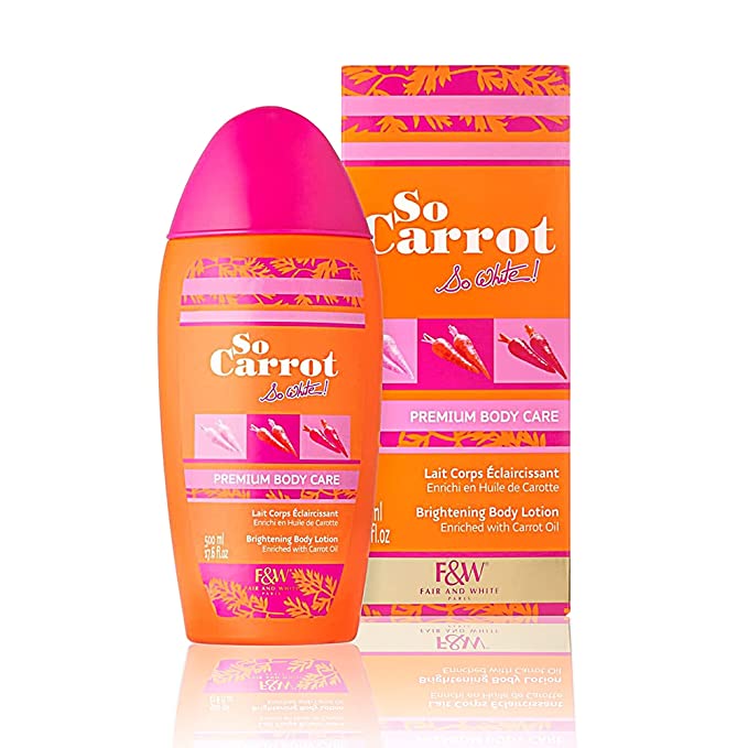 Fair & White So Carrot So White Brightening Body Lotion 17.6oz