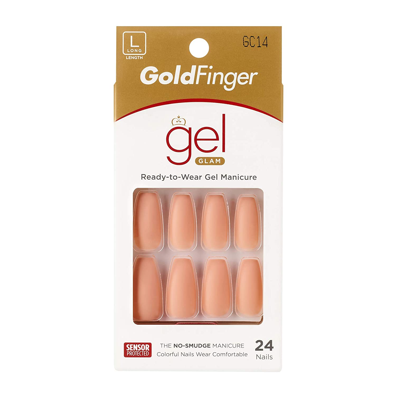 Kiss GoldFinger Gel Glam Ready-to-Wear Gel Manicure (GC14)