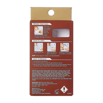 Kiss GoldFinger Gel Glam Ready-to-Wear Gel Manicure (GD18)